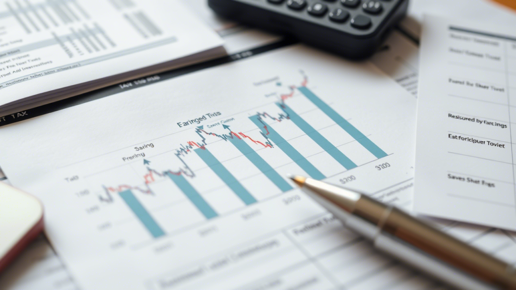 Graphique qui représente l'optimisation fiscale