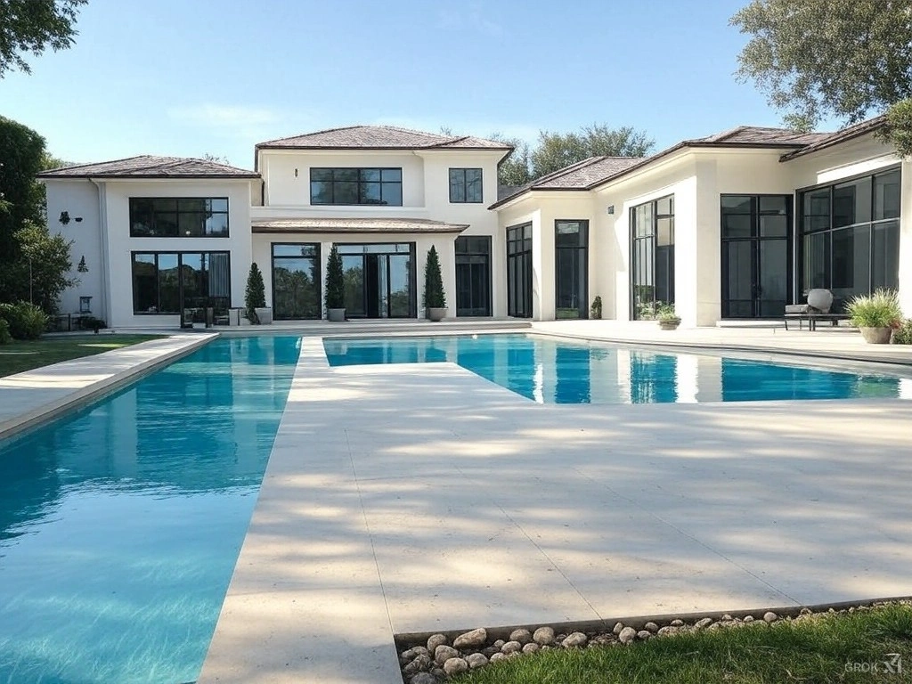 Cette maison de luxe symbolise les opportunités et risques de l'investissement immobilier. Analysez bien avant de vous lancer !